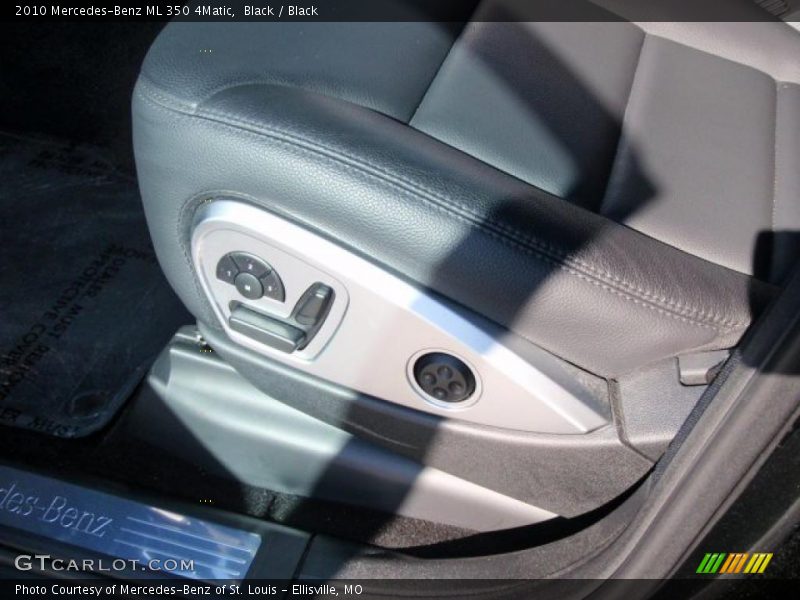 Black / Black 2010 Mercedes-Benz ML 350 4Matic