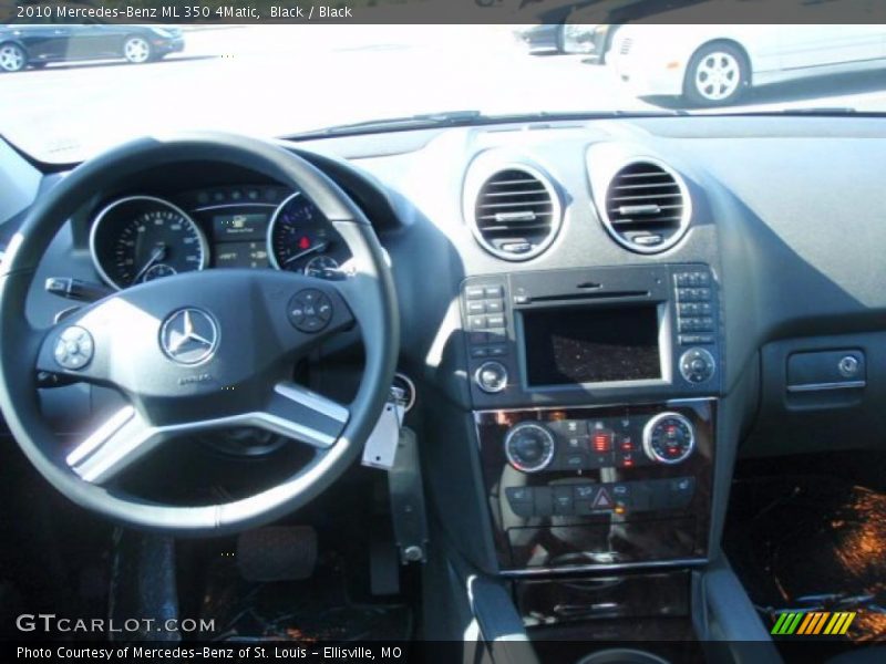 Black / Black 2010 Mercedes-Benz ML 350 4Matic