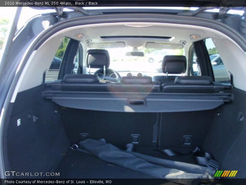 Black / Black 2010 Mercedes-Benz ML 350 4Matic