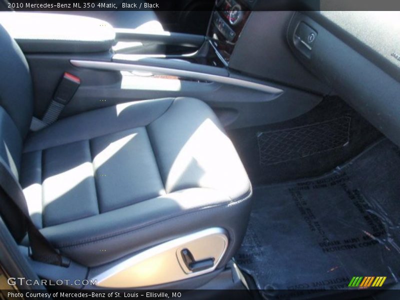 Black / Black 2010 Mercedes-Benz ML 350 4Matic