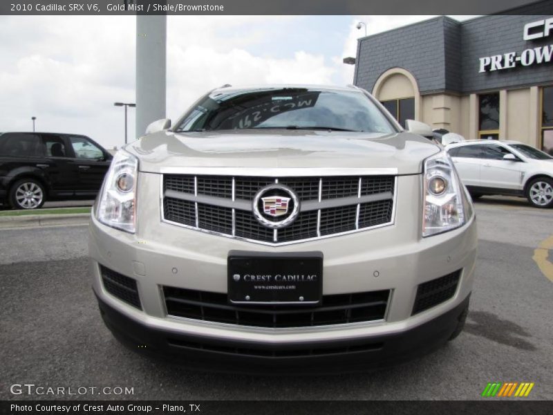 Gold Mist / Shale/Brownstone 2010 Cadillac SRX V6