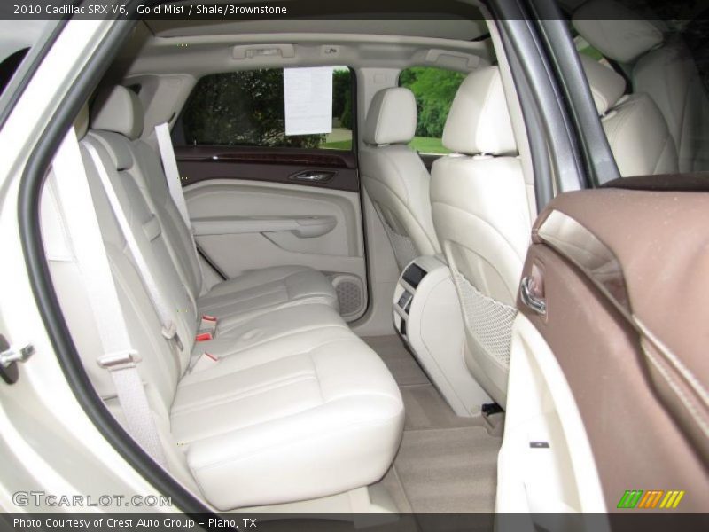 Gold Mist / Shale/Brownstone 2010 Cadillac SRX V6