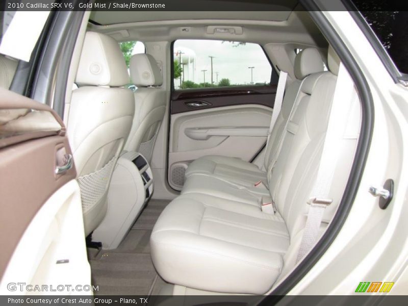 Gold Mist / Shale/Brownstone 2010 Cadillac SRX V6