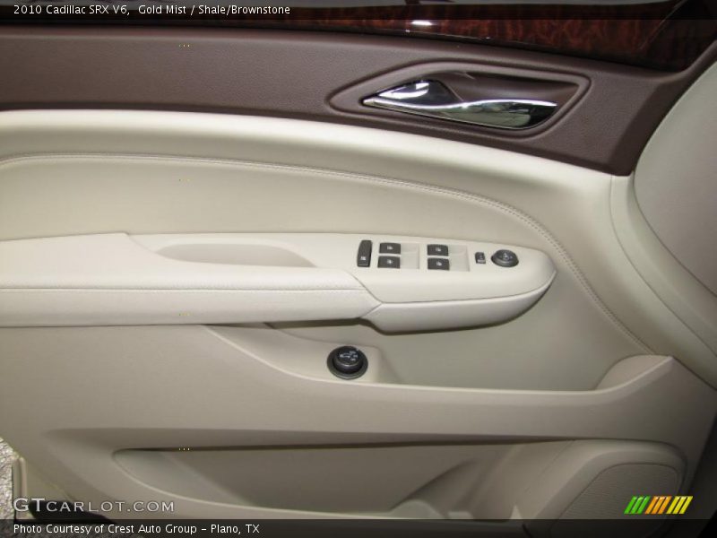 Gold Mist / Shale/Brownstone 2010 Cadillac SRX V6