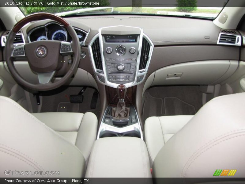 Gold Mist / Shale/Brownstone 2010 Cadillac SRX V6