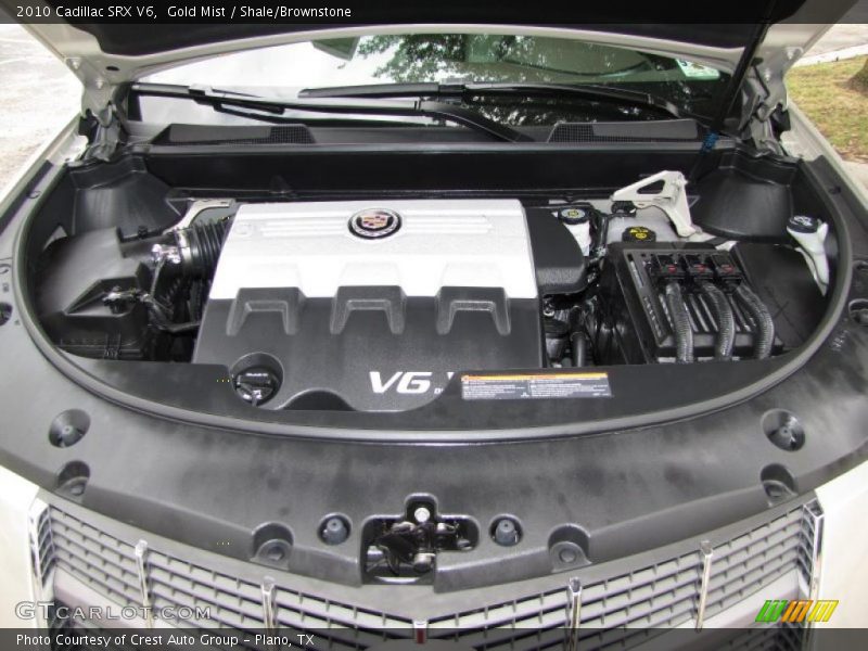 Gold Mist / Shale/Brownstone 2010 Cadillac SRX V6
