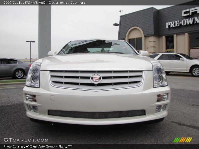 Glacier White / Cashmere 2007 Cadillac STS 4 V8 AWD