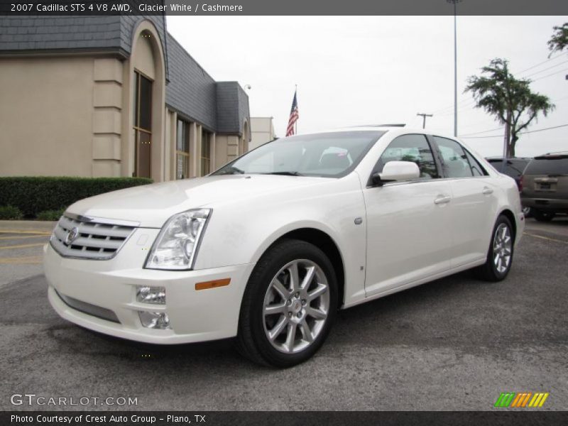 Glacier White / Cashmere 2007 Cadillac STS 4 V8 AWD