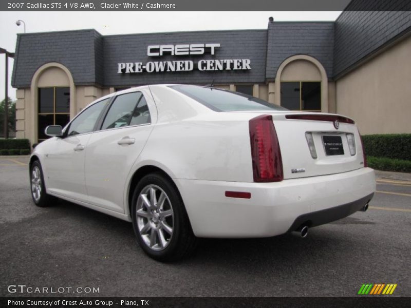 Glacier White / Cashmere 2007 Cadillac STS 4 V8 AWD