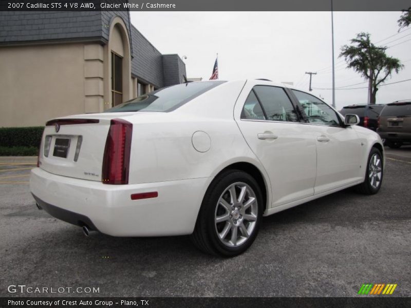 Glacier White / Cashmere 2007 Cadillac STS 4 V8 AWD