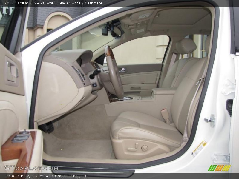 Glacier White / Cashmere 2007 Cadillac STS 4 V8 AWD