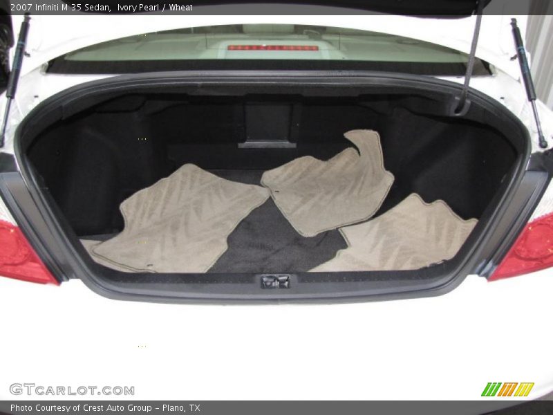 Ivory Pearl / Wheat 2007 Infiniti M 35 Sedan