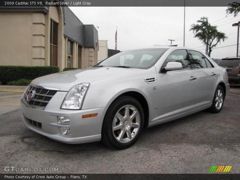 Radiant Silver / Light Gray 2009 Cadillac STS V8