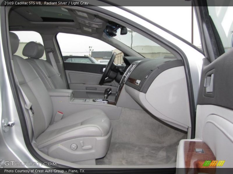 Radiant Silver / Light Gray 2009 Cadillac STS V8