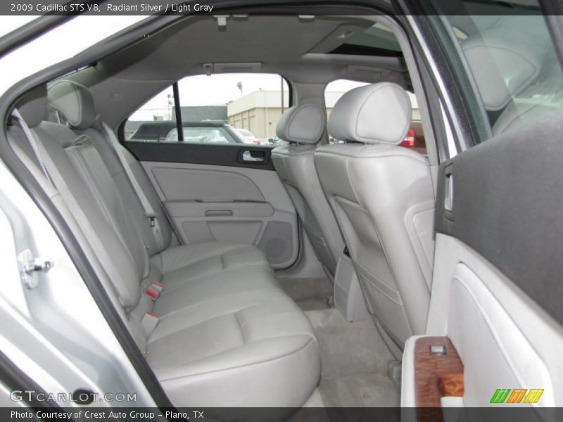 Radiant Silver / Light Gray 2009 Cadillac STS V8