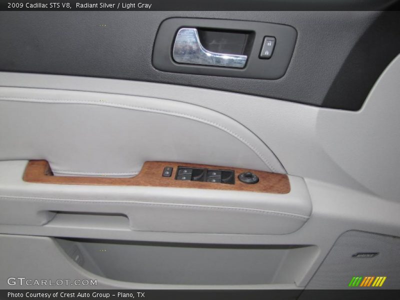 Radiant Silver / Light Gray 2009 Cadillac STS V8