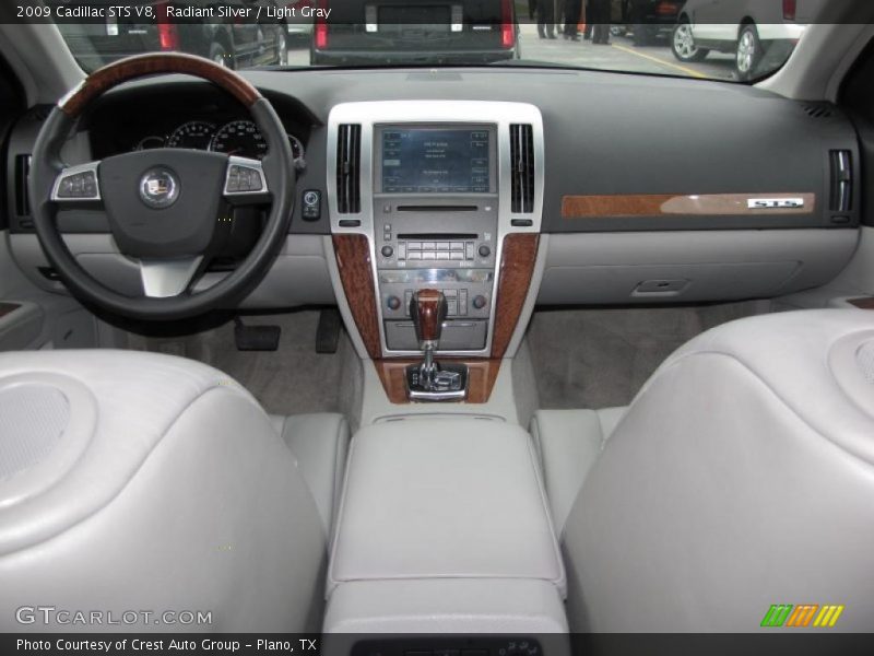 Radiant Silver / Light Gray 2009 Cadillac STS V8