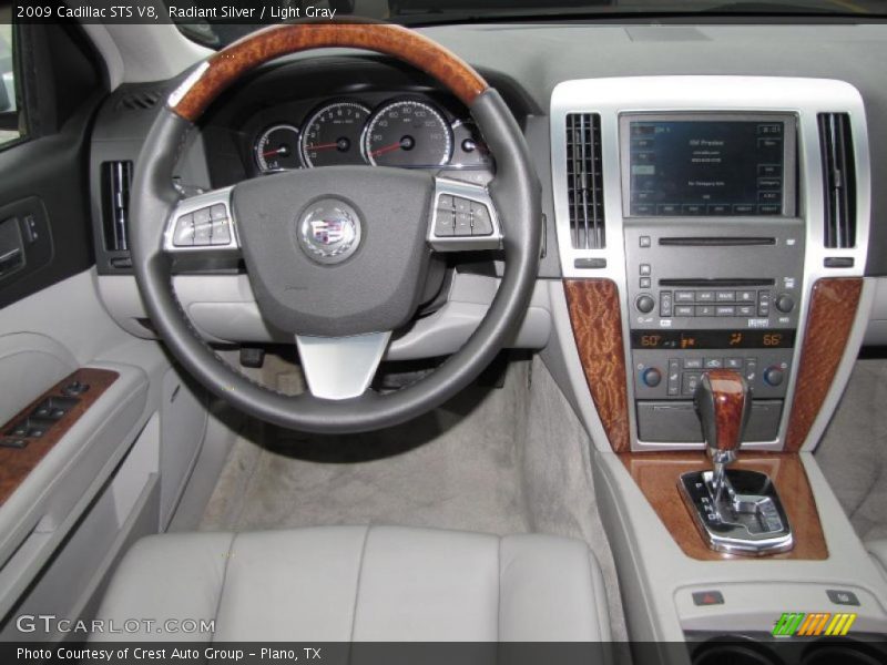 Radiant Silver / Light Gray 2009 Cadillac STS V8