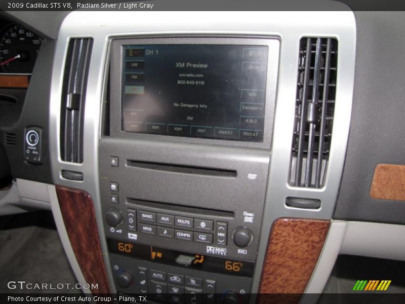 Radiant Silver / Light Gray 2009 Cadillac STS V8