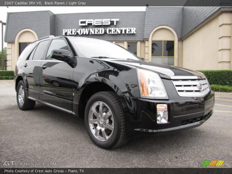 Black Raven / Light Gray 2007 Cadillac SRX V6