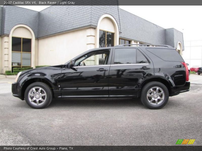 Black Raven / Light Gray 2007 Cadillac SRX V6