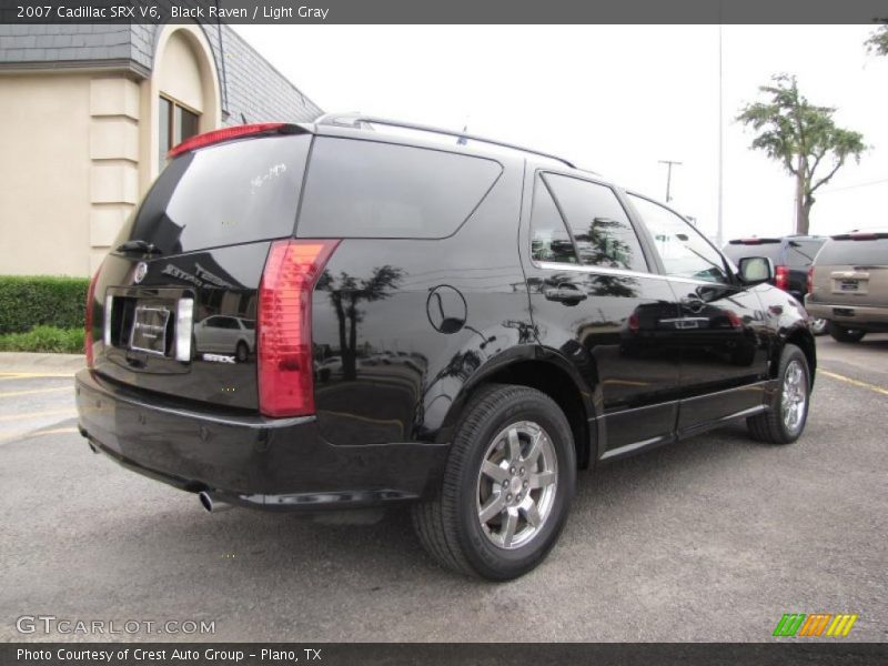 Black Raven / Light Gray 2007 Cadillac SRX V6