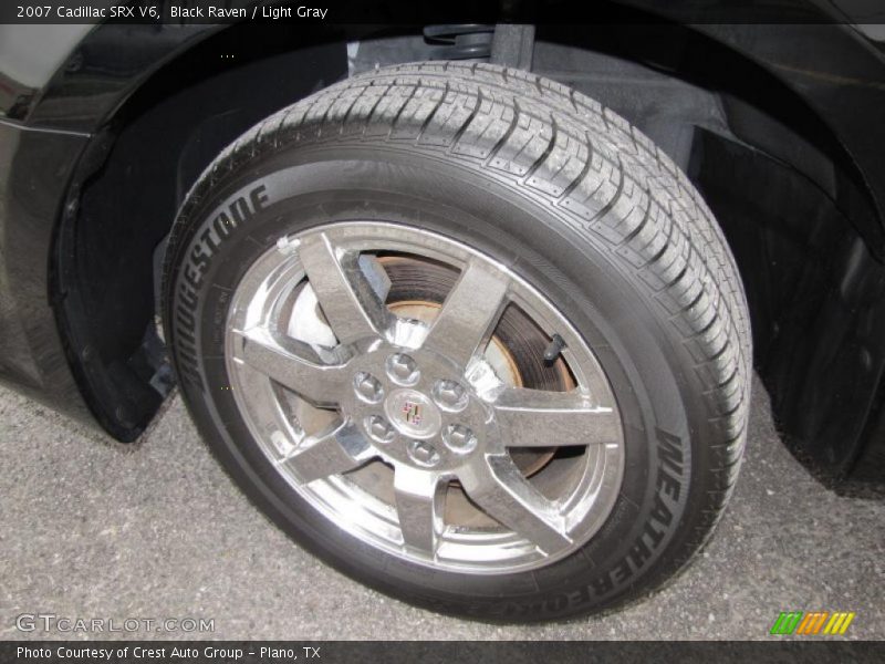Black Raven / Light Gray 2007 Cadillac SRX V6