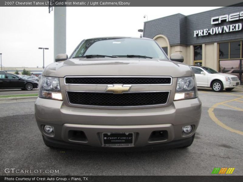 Gold Mist Metallic / Light Cashmere/Ebony 2007 Chevrolet Tahoe LTZ