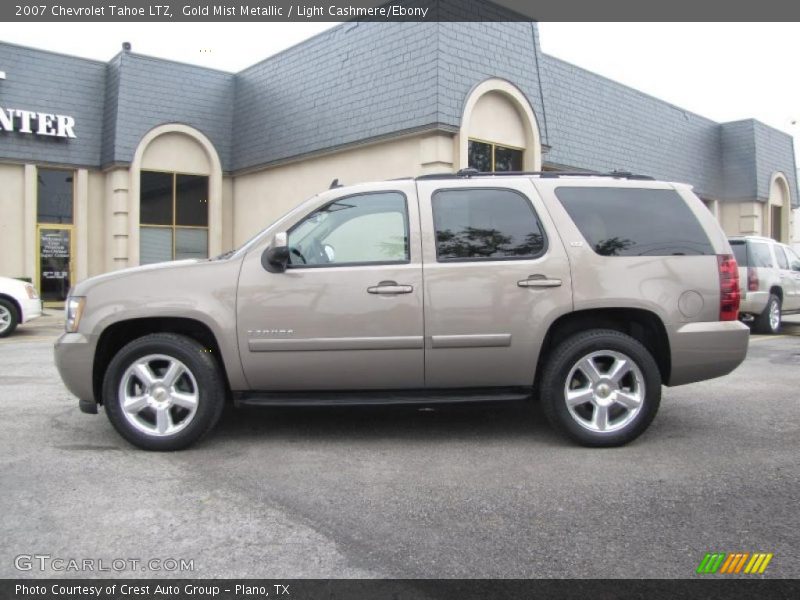 Gold Mist Metallic / Light Cashmere/Ebony 2007 Chevrolet Tahoe LTZ