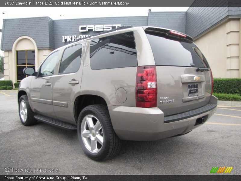 Gold Mist Metallic / Light Cashmere/Ebony 2007 Chevrolet Tahoe LTZ