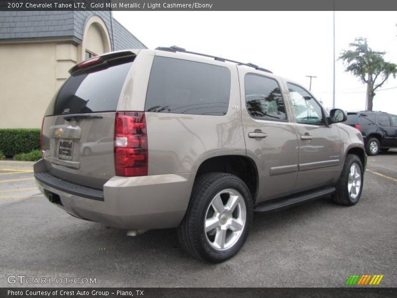 Gold Mist Metallic / Light Cashmere/Ebony 2007 Chevrolet Tahoe LTZ