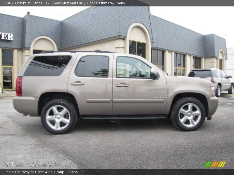 Gold Mist Metallic / Light Cashmere/Ebony 2007 Chevrolet Tahoe LTZ