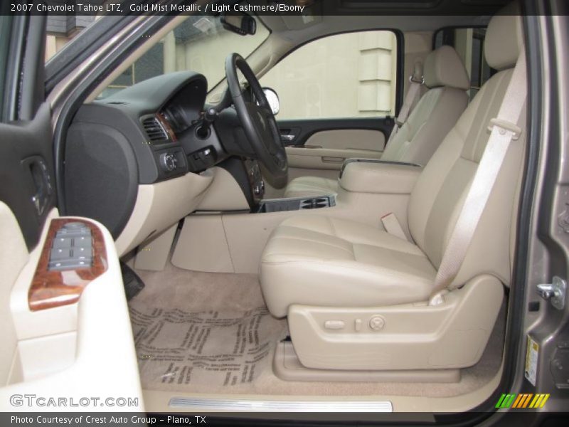 Gold Mist Metallic / Light Cashmere/Ebony 2007 Chevrolet Tahoe LTZ