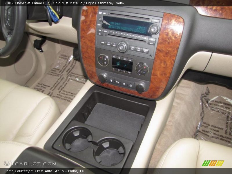 Gold Mist Metallic / Light Cashmere/Ebony 2007 Chevrolet Tahoe LTZ