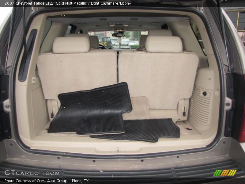 Gold Mist Metallic / Light Cashmere/Ebony 2007 Chevrolet Tahoe LTZ