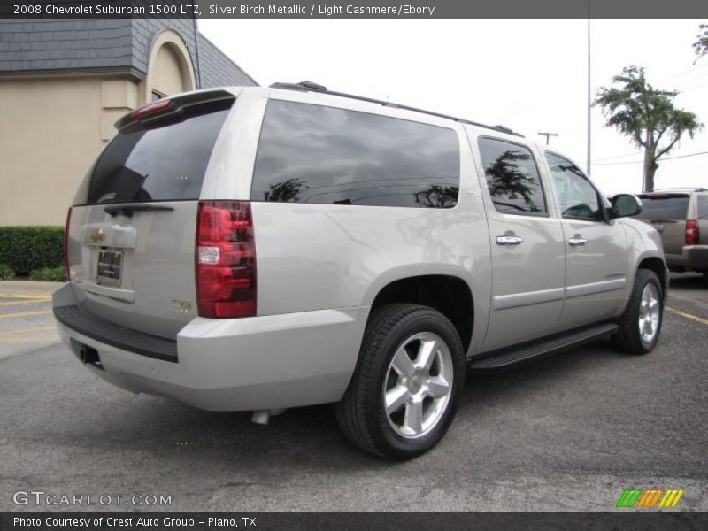 Silver Birch Metallic / Light Cashmere/Ebony 2008 Chevrolet Suburban 1500 LTZ