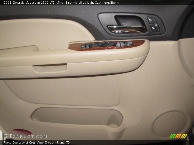 Silver Birch Metallic / Light Cashmere/Ebony 2008 Chevrolet Suburban 1500 LTZ