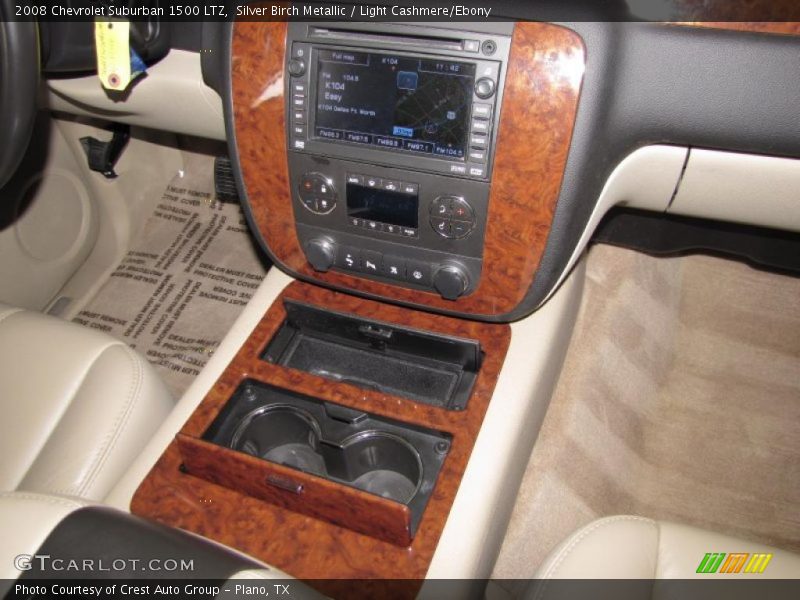 Silver Birch Metallic / Light Cashmere/Ebony 2008 Chevrolet Suburban 1500 LTZ