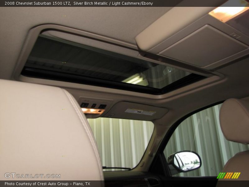 Silver Birch Metallic / Light Cashmere/Ebony 2008 Chevrolet Suburban 1500 LTZ