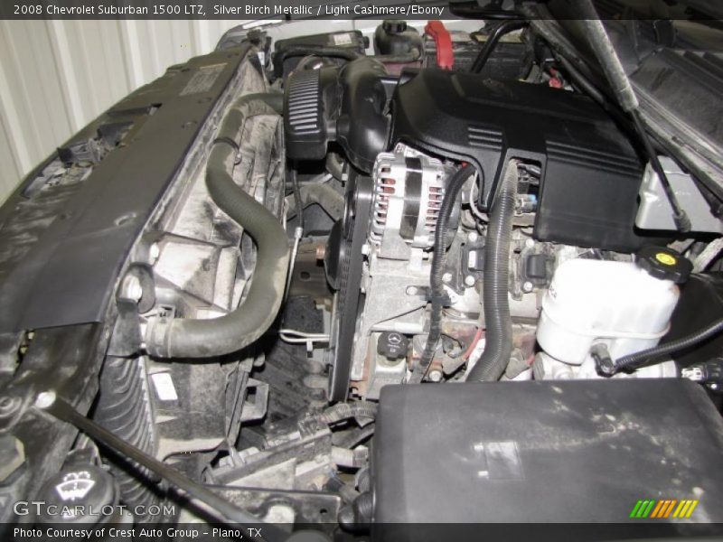 Silver Birch Metallic / Light Cashmere/Ebony 2008 Chevrolet Suburban 1500 LTZ