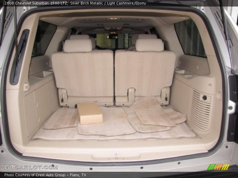 Silver Birch Metallic / Light Cashmere/Ebony 2008 Chevrolet Suburban 1500 LTZ