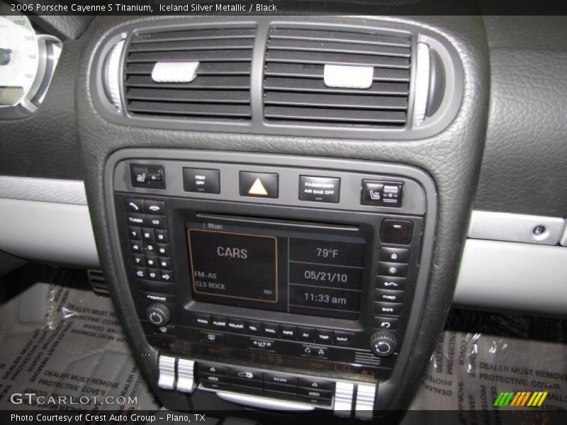 Iceland Silver Metallic / Black 2006 Porsche Cayenne S Titanium
