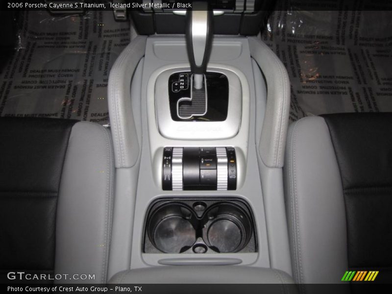 Iceland Silver Metallic / Black 2006 Porsche Cayenne S Titanium