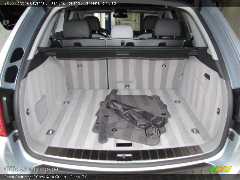 Iceland Silver Metallic / Black 2006 Porsche Cayenne S Titanium