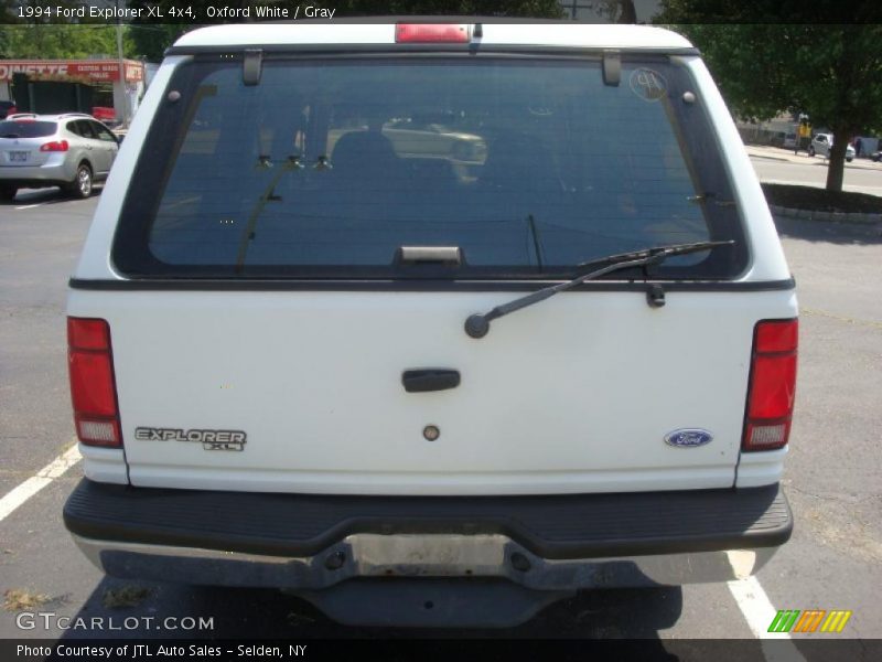 Oxford White / Gray 1994 Ford Explorer XL 4x4