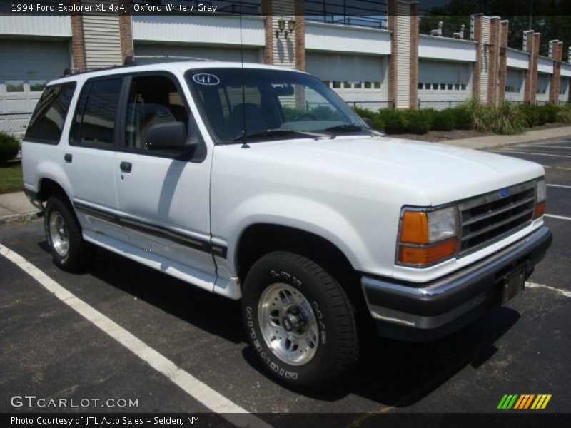 Oxford White / Gray 1994 Ford Explorer XL 4x4