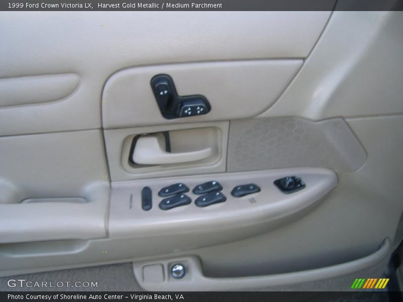 Harvest Gold Metallic / Medium Parchment 1999 Ford Crown Victoria LX
