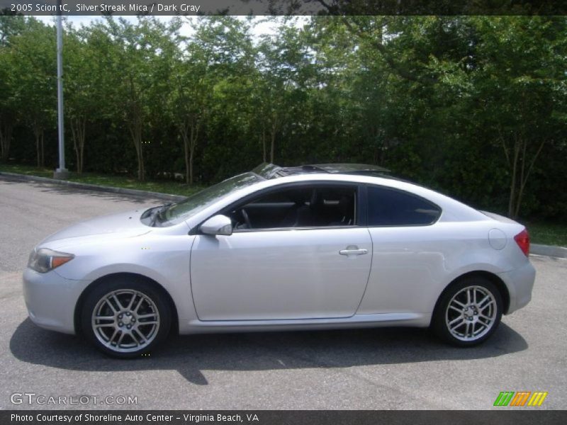 Silver Streak Mica / Dark Gray 2005 Scion tC