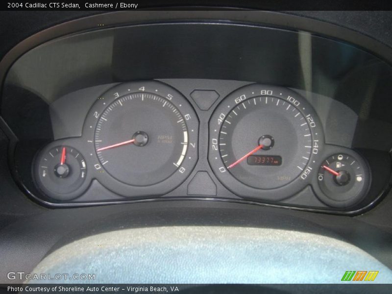 Cashmere / Ebony 2004 Cadillac CTS Sedan