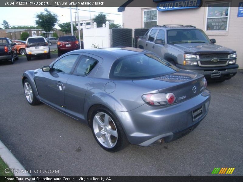 Titanium Gray Metallic / Black 2004 Mazda RX-8 Sport